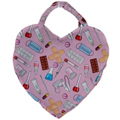Medical Giant Heart Shaped Tote by SychEva