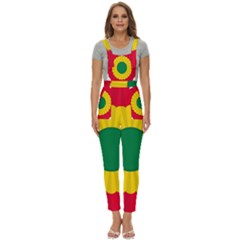 National Cockade Of Bolivia Women s Pinafore Overalls Jumpsuit by abbeyz71