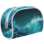 Tsunami Waves Ocean Sea Nautical Nature Water 7 Make Up Case (Large)