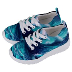 Tsunami Tidal Wave Ocean Waves Sea Nature Water Kids  Lightweight Sports Shoes by Jancukart