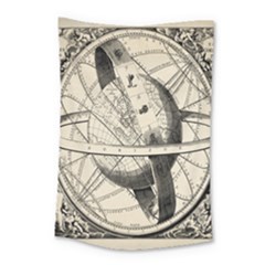 Vintage Planet Small Tapestry by ConteMonfrey