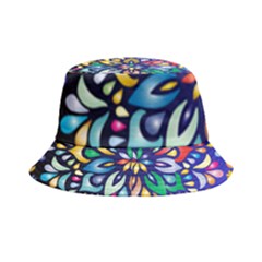 Leafs And Floral Inside Out Bucket Hat by BellaVistaTshirt02
