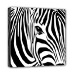 Animal Cute Pattern Art Zebra Mini Canvas 8  x 8  (Stretched)