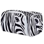 Animal Cute Pattern Art Zebra Toiletries Pouch