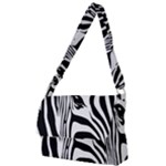 Animal Cute Pattern Art Zebra Full Print Messenger Bag (S)