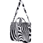 Animal Cute Pattern Art Zebra Square Shoulder Tote Bag