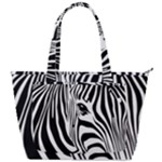 Animal Cute Pattern Art Zebra Back Pocket Shoulder Bag 