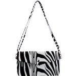 Animal Cute Pattern Art Zebra Removable Strap Clutch Bag