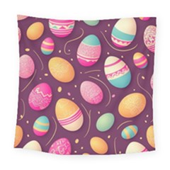 Easter Eggs Egg Square Tapestry (large) by Ravend