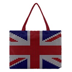 Union Jack Flag British Flag Medium Tote Bag by Celenk