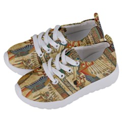Egyptian Man Sun God Ra Amun Kids  Lightweight Sports Shoes by Celenk