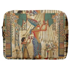 Egyptian Man Sun God Ra Amun Make Up Pouch (large) by Celenk