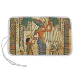 Egyptian Man Sun God Ra Amun Pen Storage Case (s) by Celenk