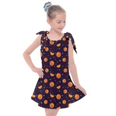 Oranges Kids  Tie Up Tunic Dress by SychEva