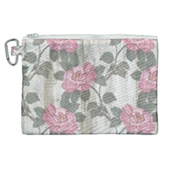 Roses-pink-elegan Canvas Cosmetic Bag (xl) by nateshop