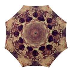 Day-of-the-dead Golf Umbrellas by nateshop