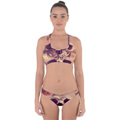 Day-of-the-dead Cross Back Hipster Bikini Set by nateshop