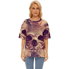 Day-of-the-dead Oversized Basic Tee by nateshop