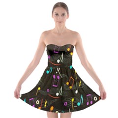 Fabric-65 Strapless Bra Top Dress by nateshop