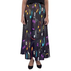 Fabric-65 Flared Maxi Skirt by nateshop