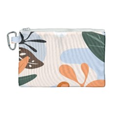 Palm Canvas Cosmetic Bag (large) by nateshop