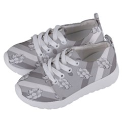 Strip-gray Kids  Lightweight Sports Shoes by nateshop