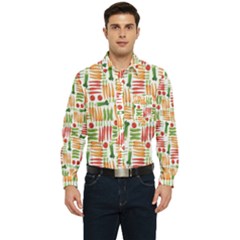 Vegetables Men s Long Sleeve Pocket Shirt  by SychEva
