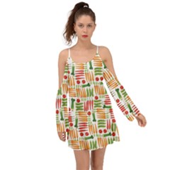 Vegetables Boho Dress by SychEva