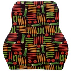 Vegetable Car Seat Velour Cushion  by SychEva
