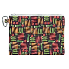 Vegetable Canvas Cosmetic Bag (xl) by SychEva