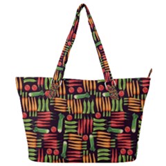 Vegetable Full Print Shoulder Bag by SychEva