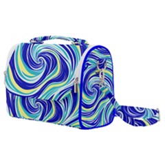 Pattern Design Swirl Watercolor Art Satchel Shoulder Bag