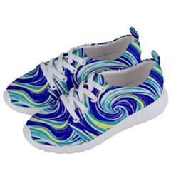 Pattern Design Swirl Watercolor Art Women s Lightweight Sports Shoes by Ravend