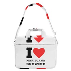 I Love Marijuana Brownie Macbook Pro 13  Shoulder Laptop Bag  by ilovewhateva