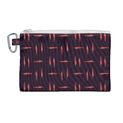 Hot Peppers Canvas Cosmetic Bag (large) by SychEva