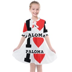 I Love Paloma Kids  All Frills Chiffon Dress by ilovewhateva