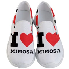 I Love Mimosa Men s Lightweight Slip Ons by ilovewhateva