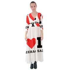 I Love Sazerac Button Up Maxi Dress by ilovewhateva