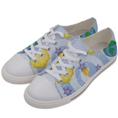 Science Fiction Outer Space Men s Low Top Canvas Sneakers by Salman4z