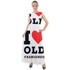 I Love Old Fashioned Chiffon Mesh Boho Maxi Dress by ilovewhateva
