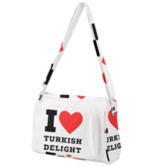 I Love Turkish Delight Front Pocket Crossbody Bag by ilovewhateva