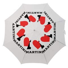 I Love Martini Straight Umbrellas by ilovewhateva