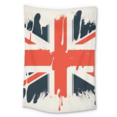 Union Jack England Uk United Kingdom London Large Tapestry by Ravend