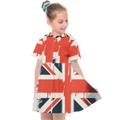 Union Jack England Uk United Kingdom London Kids  Sailor Dress by Ravend