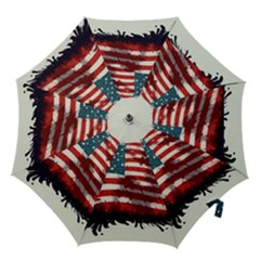 Patriotic Usa United States Flag Old Glory Hook Handle Umbrellas (medium) by Ravend