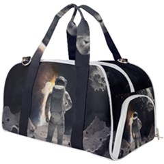 Astronaut Space Walk Burner Gym Duffel Bag by danenraven