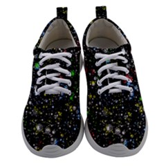 Illustration Universe Star Planet Women Athletic Shoes by danenraven
