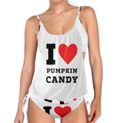 I Love Pumpkin Candy Tankini Set by ilovewhateva