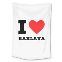 I Love Baklava Large Tapestry by ilovewhateva