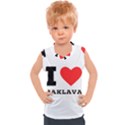 I love baklava Kids  Sport Tank Top View1